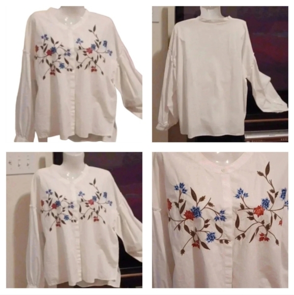 🌹Vince Camuto button down top - Picture 1 of 10